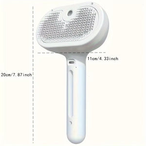 New Pet Spray Cat Comb Dog Hair Removal Comb USB Rechargeable Hair Pulling Knot Comb Pet Grooming Cleaning Tools
