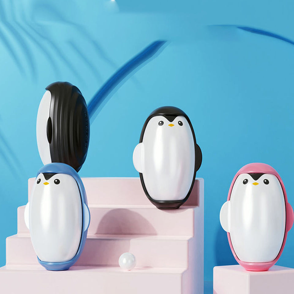 Reusable Lint Roller Ball Penguin Shape Portable Lint Ball Remover for Travel