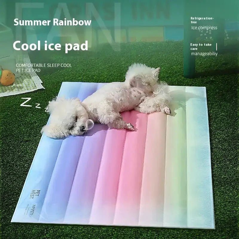 Dog summer Cooling bed Self Cooling Washable Reusable Heat Mat