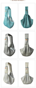 Mesh Polyester Breathable Dog Bag Pet Cross body Bag Outdoor Travel
