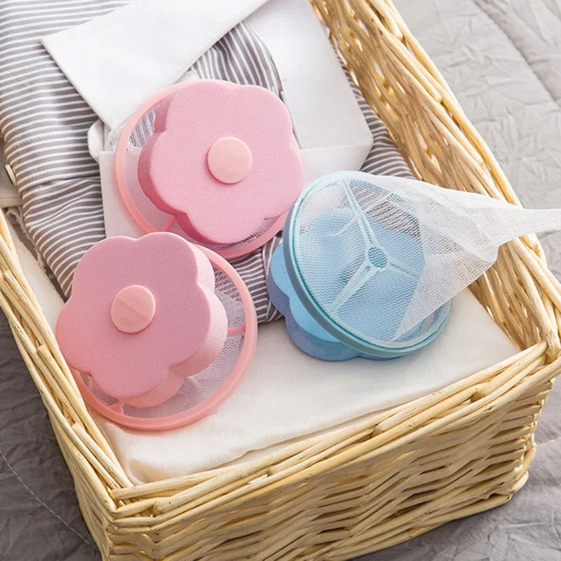 Pet Hair Remover Laundry Balls Machine Floating Lint Filter reusable Bag