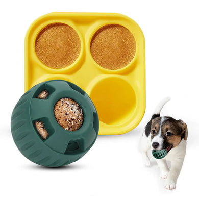 Pet Bowl Funnel Toy Creative Fillable Dog Toy Treat Mold Easy