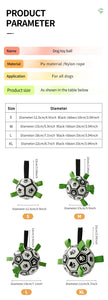 Dog Soccer Ball with Straps Tug of War  Dog Toy