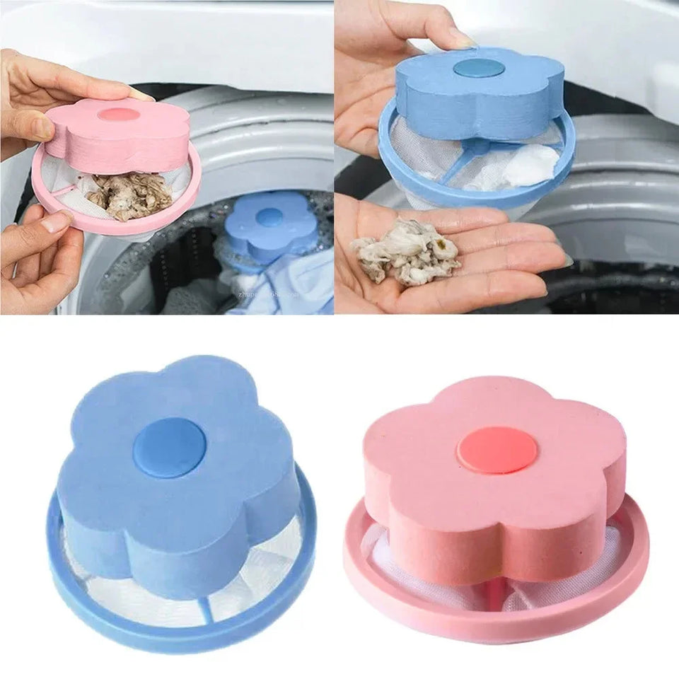 Pet Hair Remover Laundry Balls Machine Floating Lint Filter reusable Bag