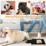 Dog Nail Scratch Board Puppy Nail Grinding Pad Treat Drawer Board Foldable