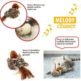 Interactive dog Cat Toys Toy Flying Wings Sparrow Catnip Toys