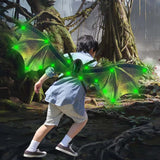Dog Electric Glowing Wings Butterfly dog Wings Bat Wings with LED Lights