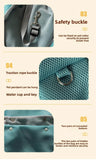 Mesh Polyester Breathable Dog Bag Pet Cross body Bag Outdoor Travel