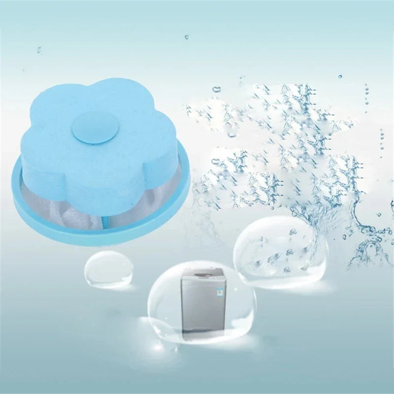 Pet Hair Remover Laundry Balls Machine Floating Lint Filter reusable Bag