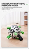 Dog Soccer Ball with Straps Tug of War  Dog Toy