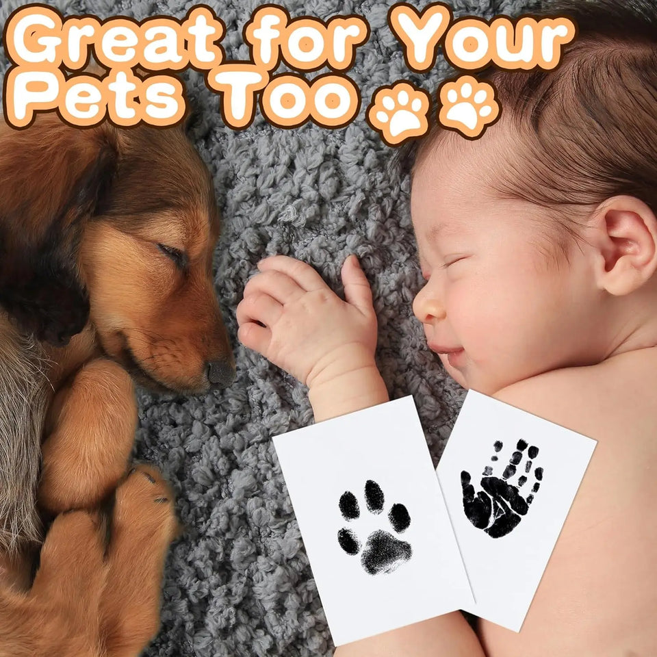 Dog Nose and Paw print Clean Touch Ink Pad, Dog Or Cat Keepsake
