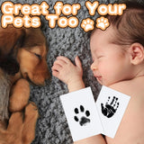 Dog Nose and Paw print Clean Touch Ink Pad, Dog Or Cat Keepsake