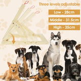 Dog Nail Scratch Board Puppy Nail Grinding Pad Treat Drawer Board Foldable