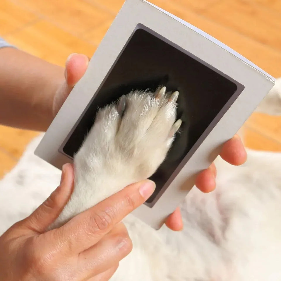 Dog Nose and Paw print Clean Touch Ink Pad, Dog Or Cat Keepsake
