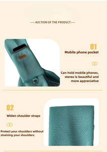 Mesh Polyester Breathable Dog Bag Pet Cross body Bag Outdoor Travel