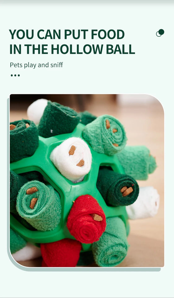 Sniffing Puzzle Interactive Training Pet ball For Dog Cat