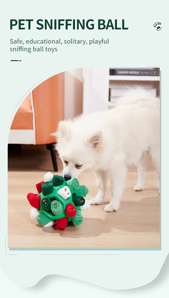 Sniffing Puzzle Interactive Training Pet ball For Dog Cat