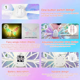 Dog Electric Glowing Wings Butterfly dog Wings Bat Wings with LED Lights