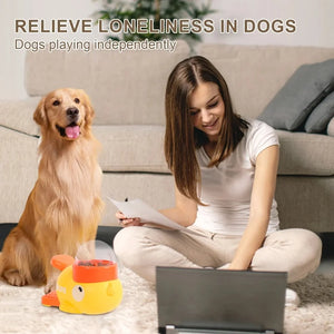 interactive Pet Food Dispenser Dogs Treat Feeder