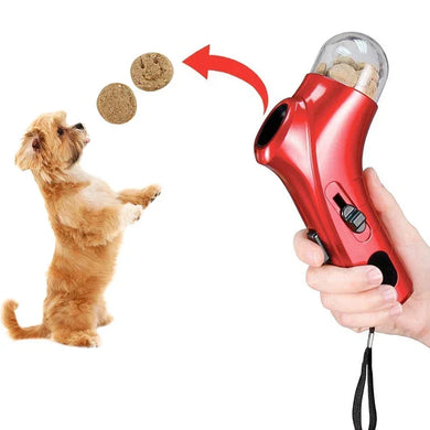 Dog Snack Catapult Launcher Dog Cat Treat Launcher Snack Food Feeder
