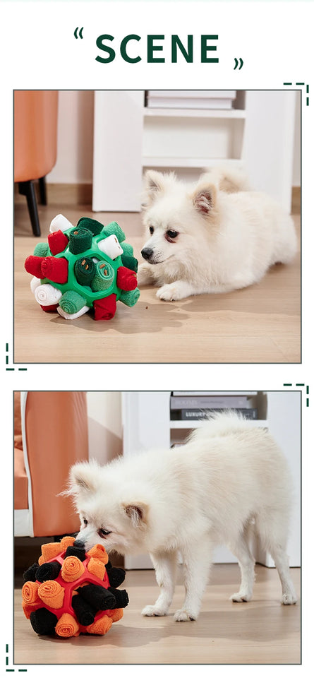 Sniffing Puzzle Interactive Training Pet ball For Dog Cat