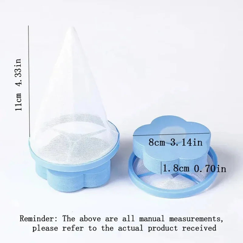 Pet Hair Remover Laundry Balls Machine Floating Lint Filter reusable Bag