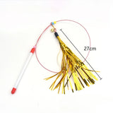 Cat Feather Wand Toy Suction Cup Bird/Feather Cat Wand Pet Supplies