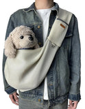 Mesh Polyester Breathable Dog Bag Pet Cross body Bag Outdoor Travel
