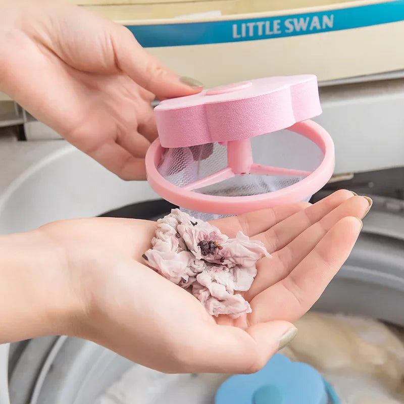 Pet Hair Remover Laundry Balls Machine Floating Lint Filter reusable Bag