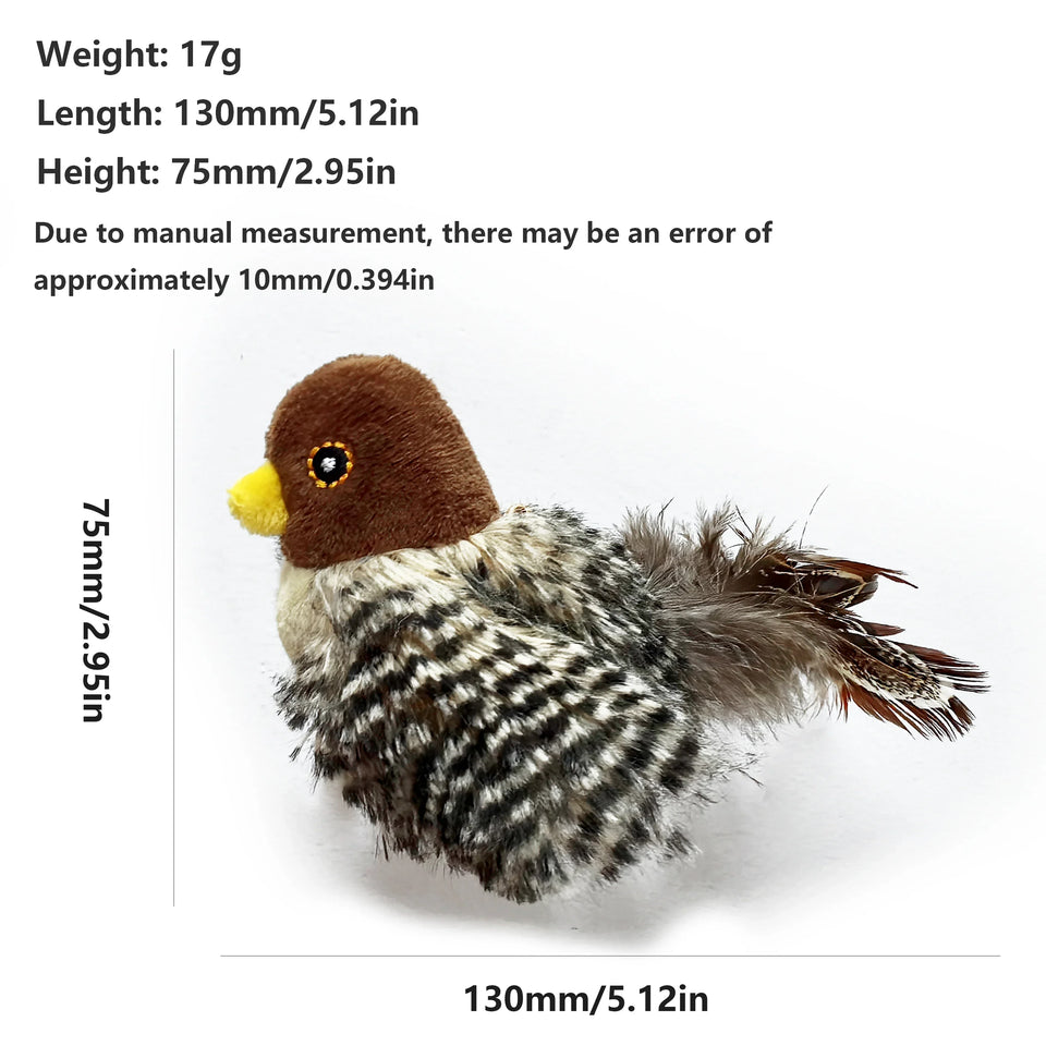 Interactive dog Cat Toys Toy Flying Wings Sparrow Catnip Toys