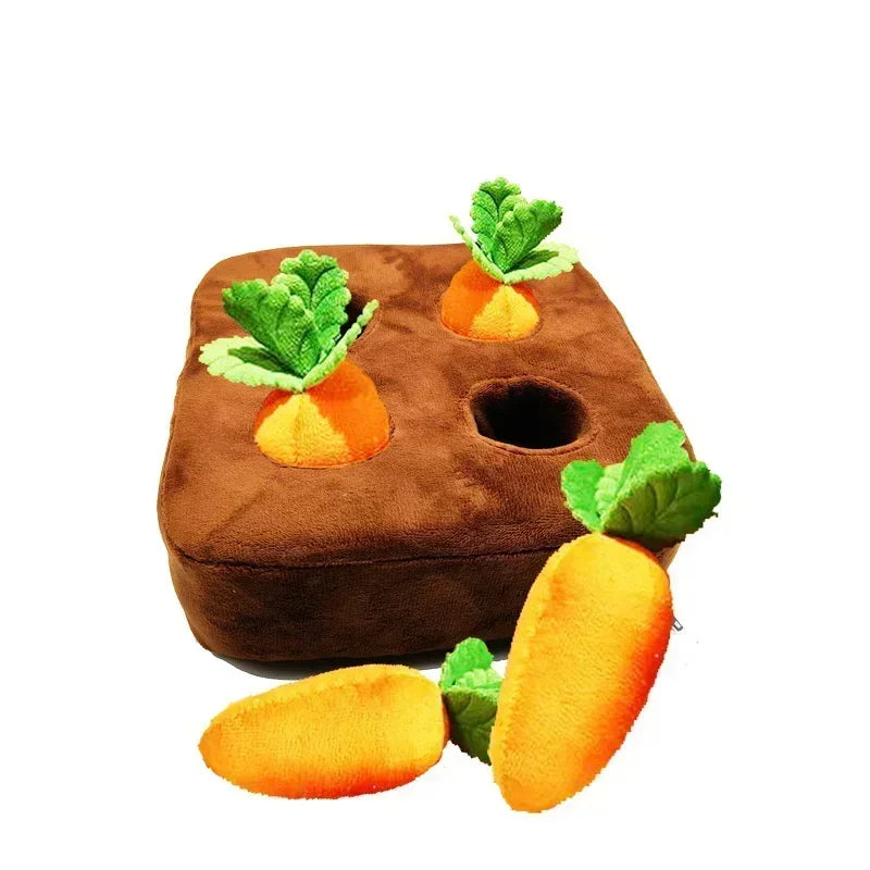Innovative Dog Toys Snuffle Mat for Pet Plush Carrot Toy