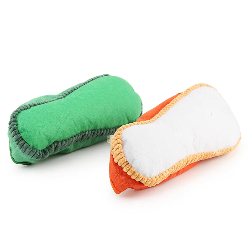Dog Chew Toys,Funny Squeaky Toys Shoes Chewing Plush Toy