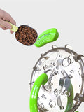 Interactive windmill spinning toy with feeder battery free