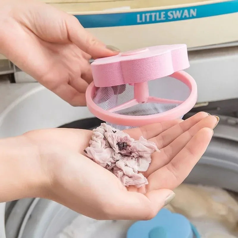Pet Hair Remover Laundry Balls Machine Floating Lint Filter reusable Bag