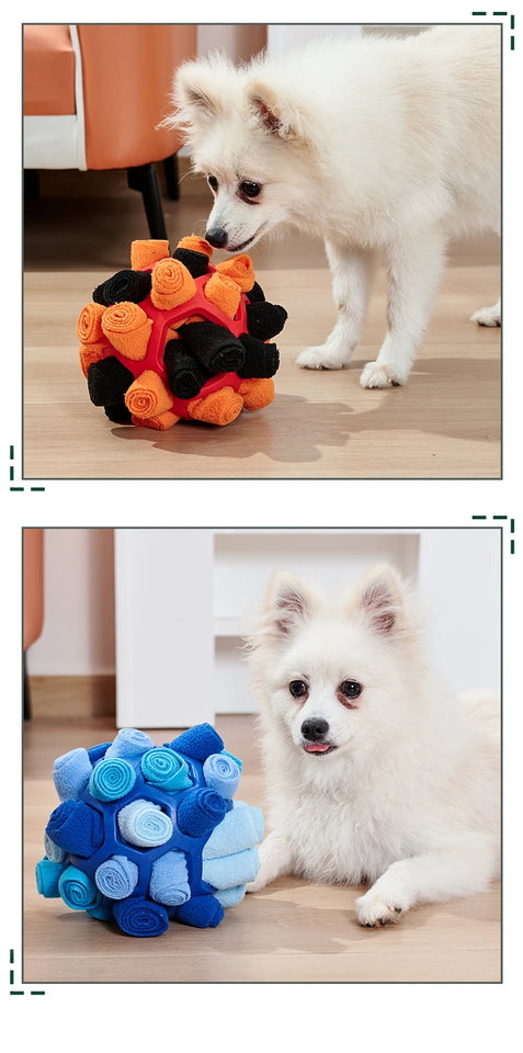 Sniffing Puzzle Interactive Training Pet ball For Dog Cat