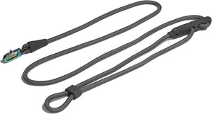 Titanium Grey 3-In-1 Hands-Free Dog Leash, Versatile Crossbody Rope & Adjustable Long Leash