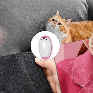 Reusable Lint Roller Ball Penguin Shape Portable Lint Ball Remover for Travel
