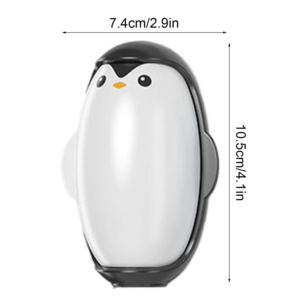 Reusable Lint Roller Ball Penguin Shape Portable Lint Ball Remover for Travel