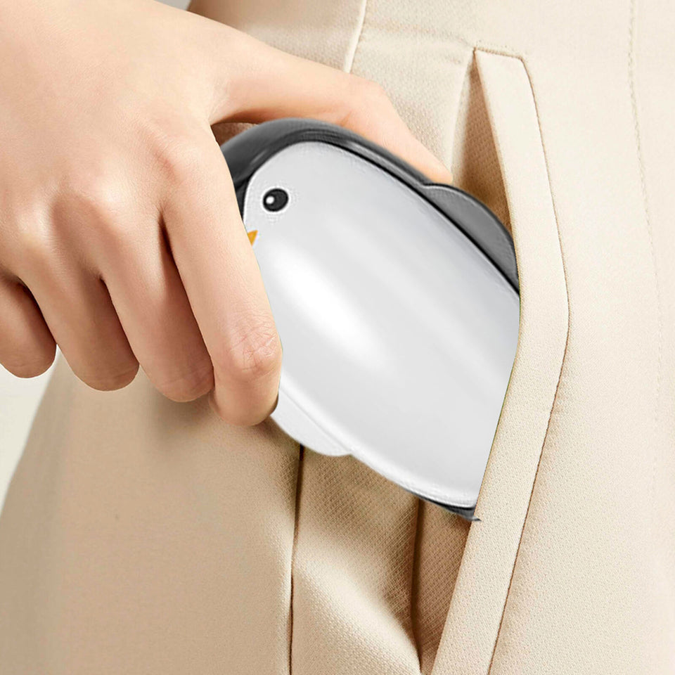 Reusable Lint Roller Ball Penguin Shape Portable Lint Ball Remover for Travel