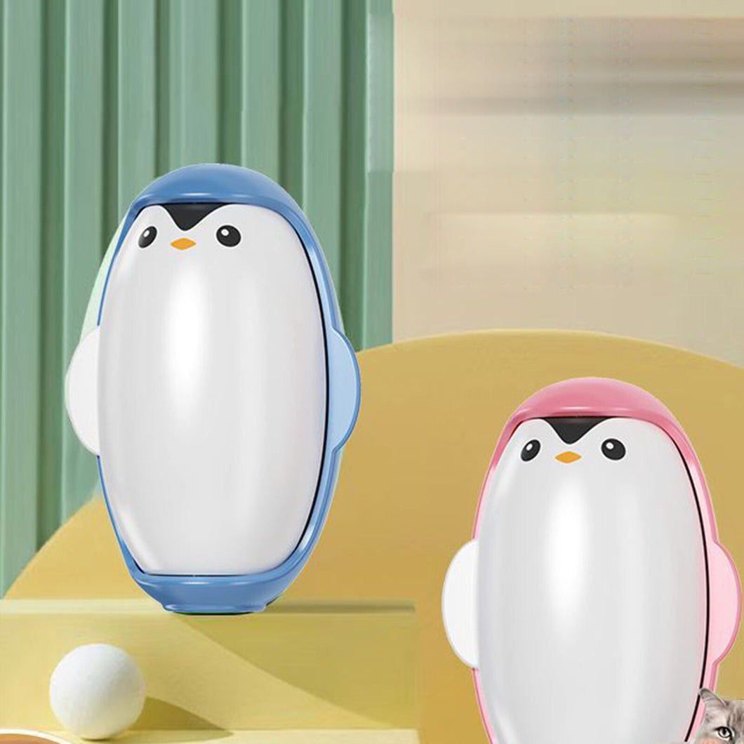 Reusable Lint Roller Ball Penguin Shape Portable Lint Ball Remover for Travel