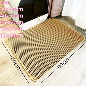 litter mat, 
